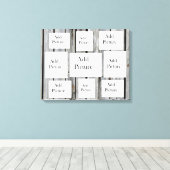 Rustikales Wetter beängstigendes Fotomaterial aus  Leinwanddruck (Insitu (Holzboden))