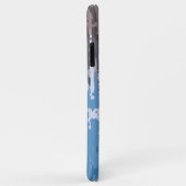 rustikales Wetter/braun blau Case-Mate iPhone Hülle (Hinten/Rechts)