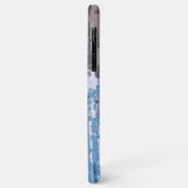 rustikales Wetter/braun blau Case-Mate iPhone Hülle (Hinten/Links)