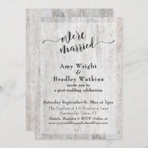 Rustikales Wetterfest nach Hochzeit