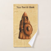 Rustikales Wiking Badhandtuch Set (Handtuch)