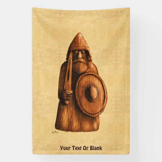 Rustikales Wiking Banner (Vertikal)