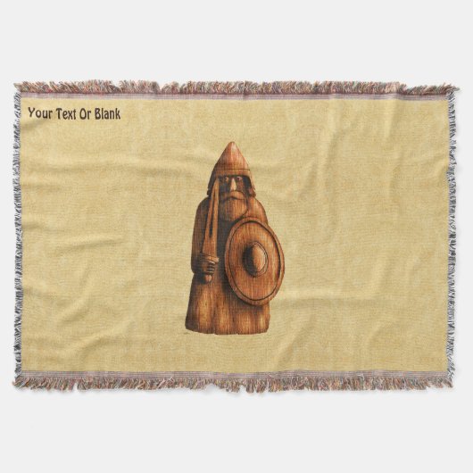 Rustikales Wiking Decke (Vorderseite)