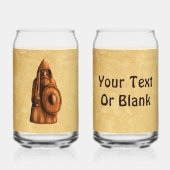 Rustikales Wiking Dosenglas (Vorderseite)