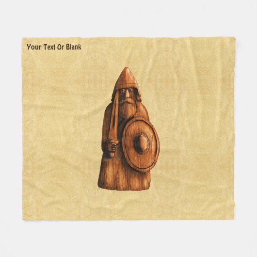 Rustikales Wiking Fleecedecke (Vorderseite (Horizontal))