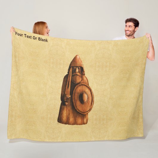 Rustikales Wiking Fleecedecke (Beispiel)