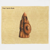 Rustikales Wiking Fleecedecke (Vorderseite (Horizontal))