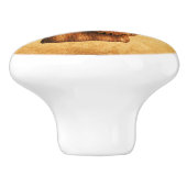 Rustikales Wiking Keramikknauf (Seitenansicht)