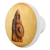 Rustikales Wiking Keramikknauf (Rechts)