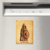 Rustikales Wiking Magnet (In Situ (Geschirrspüler))