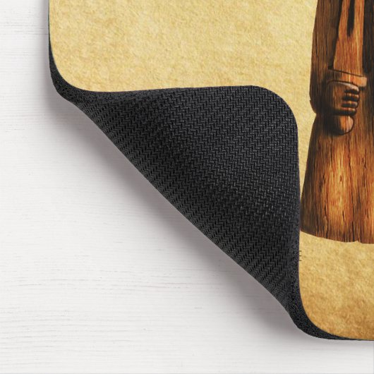 Rustikales Wiking Mousepad (Ecke)