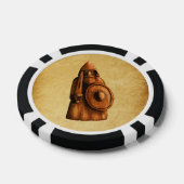 Rustikales Wiking Pokerchips (Einzeln)