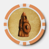 Rustikales Wiking Pokerchips (Vorderseite)