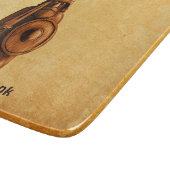 Rustikales Wiking Schneidebrett (Ecke)