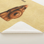 Rustikales Wiking Sherpadecke (3/4)