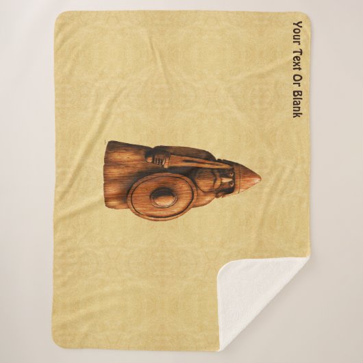 Rustikales Wiking Sherpadecke (Vorderseite)