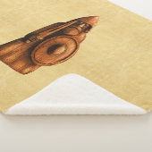 Rustikales Wiking Sherpadecke (3/4)