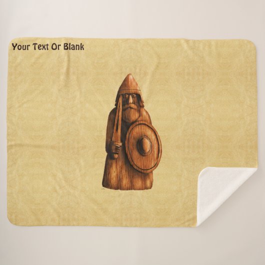 Rustikales Wiking Sherpadecke (Vorderseite (Horizontal))