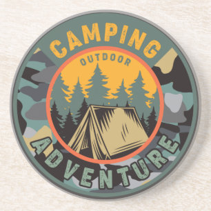 Rustikales Wilderlebnis Getränkeuntersetzer