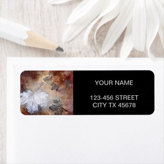 Rustikales Wildnisapfel-Blätter (Insitu)