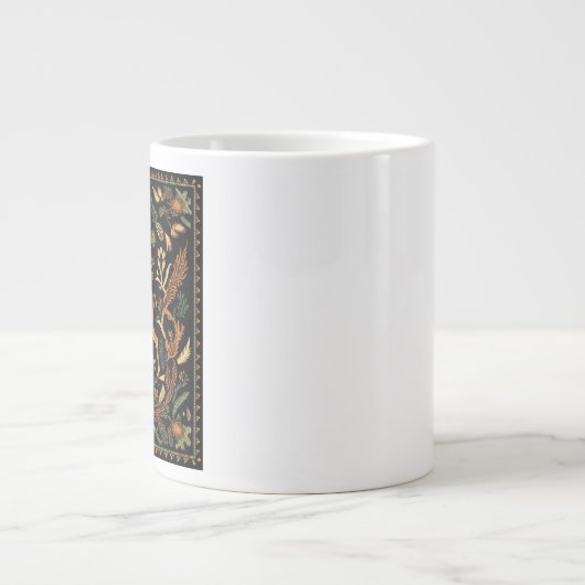 Rustikales Wildtier Jumbo-Tasse (Vorderseite)