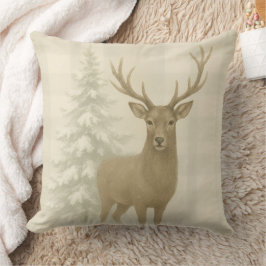 Rustikales Winter-Wurfkissen Kissen