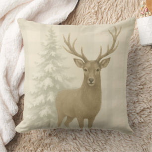 Rustikales Winter-Wurfkissen Kissen