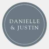 Rustikales Winterwunderland | UMSCHLAG AUFKLEBER (Vorderseite)