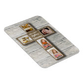 Rustikales Wood Cross Erste Kommunion Foto - Magne Magnet (Rechte Seite)