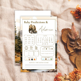 Rustikales Woodland Kindervorhersagen und Advice-D