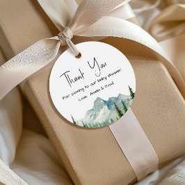 Rustikales Woodland Vielen Dank für Ihr Interesse  Geschenkanhänger