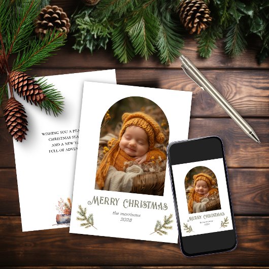 Rustikales Woodland Weihnachten