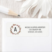 Rustikales Woodsy Cranberry Berries Holiday Wreath (Insitu)