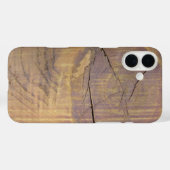 Rustikales Zedernholz-Knot-Nah-Up-Foto Case-Mate iPhone Hülle (Rückseite (Horizontal))