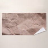 Rustikales zerbrochenes Papier Badehandtuch (Badehandtuch)