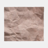 Rustikales zerbrochenes Papier Fleecedecke (Vorderseite (Horizontal))