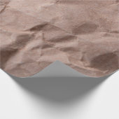 Rustikales zerbrochenes Papier Geschenkpapier (Ecke)