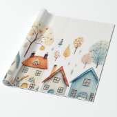 Rustikales Zuhause- und Baumumhüllungspapier Geschenkpapier (Ungerollt)