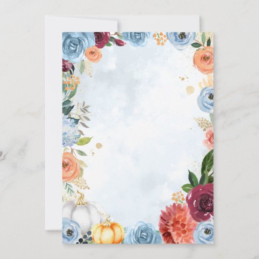 Rustikales zweimotoriges Pumpkettenlaufwerk mit Ba Einladung (Rückseite)