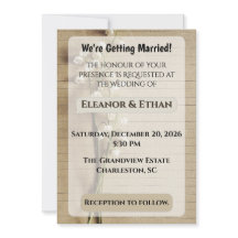 Rustikalisches Vintage Notizpapier mit Lilien der