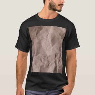 Rustikalisches zerknittertes Papier: Vintage-Textu T-Shirt