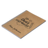 Rustikalkraft | Personalisierter Lehrer Notizblock (Linke Seite)