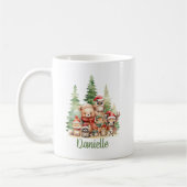 RUSTIKCHRISTMAS HOLZTIERE KAFFEETASSE (Links)