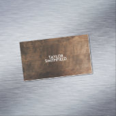 RUSTIKHOLZ MAGNETISCHE VISITENKARTE (Beispiel)