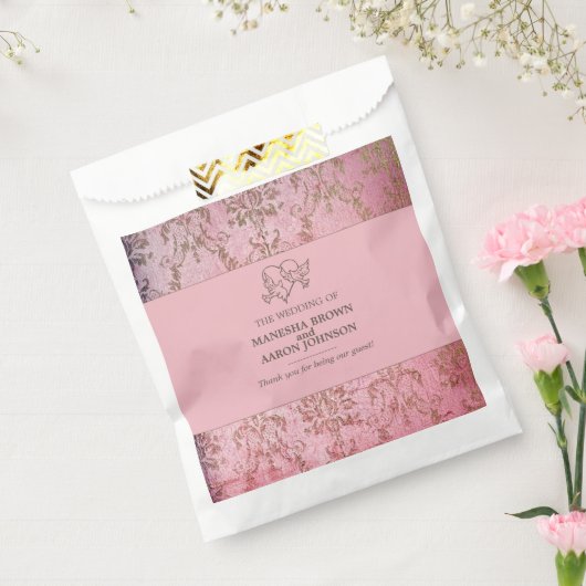 RUSTIKPINK - Gastgeschenk Hochzeit Geschenktütchen (Versiegelt)