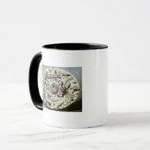 Rustique Figuline Teller mit einem weißen Tasse (Vorderseite Links)