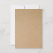 RUSTISCH | RSVP-UMSCHLIESSKARTE 2 RSVP KARTE (Rückseite)