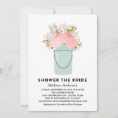 RUSTISCHE BLUME| BRIDAL SHOWING INVITATION EINLADUNG (Vorderseite)