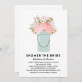 RUSTISCHE BLUME| BRIDAL SHOWING INVITATION EINLADUNG (Vorne/Hinten)