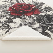 Rustische Blume und Kalligrafie - Braunpapier 3 Sherpadecke (3/4)